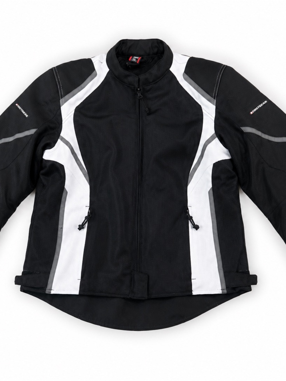 First Gear LG Women's Black Jacket with Red Trim will for Small and Medium too